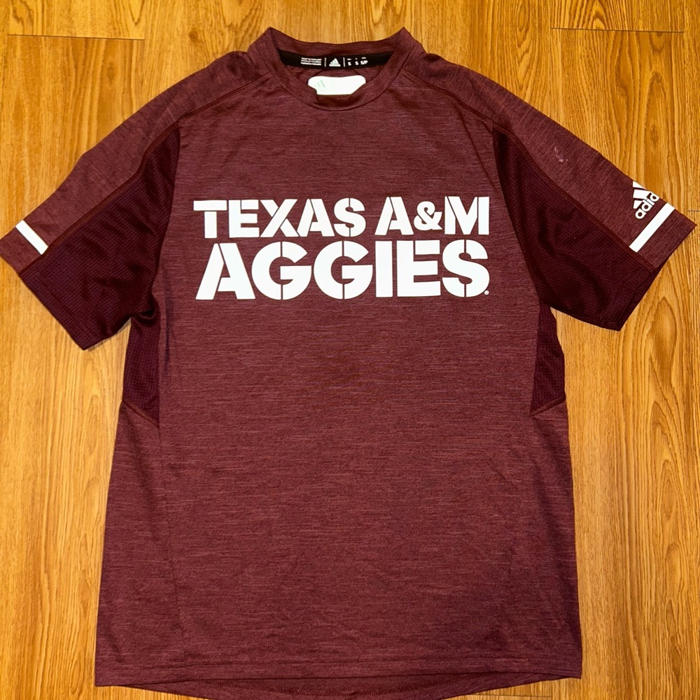 Adidas Maroon Texas A&M Aggies T-Shirt